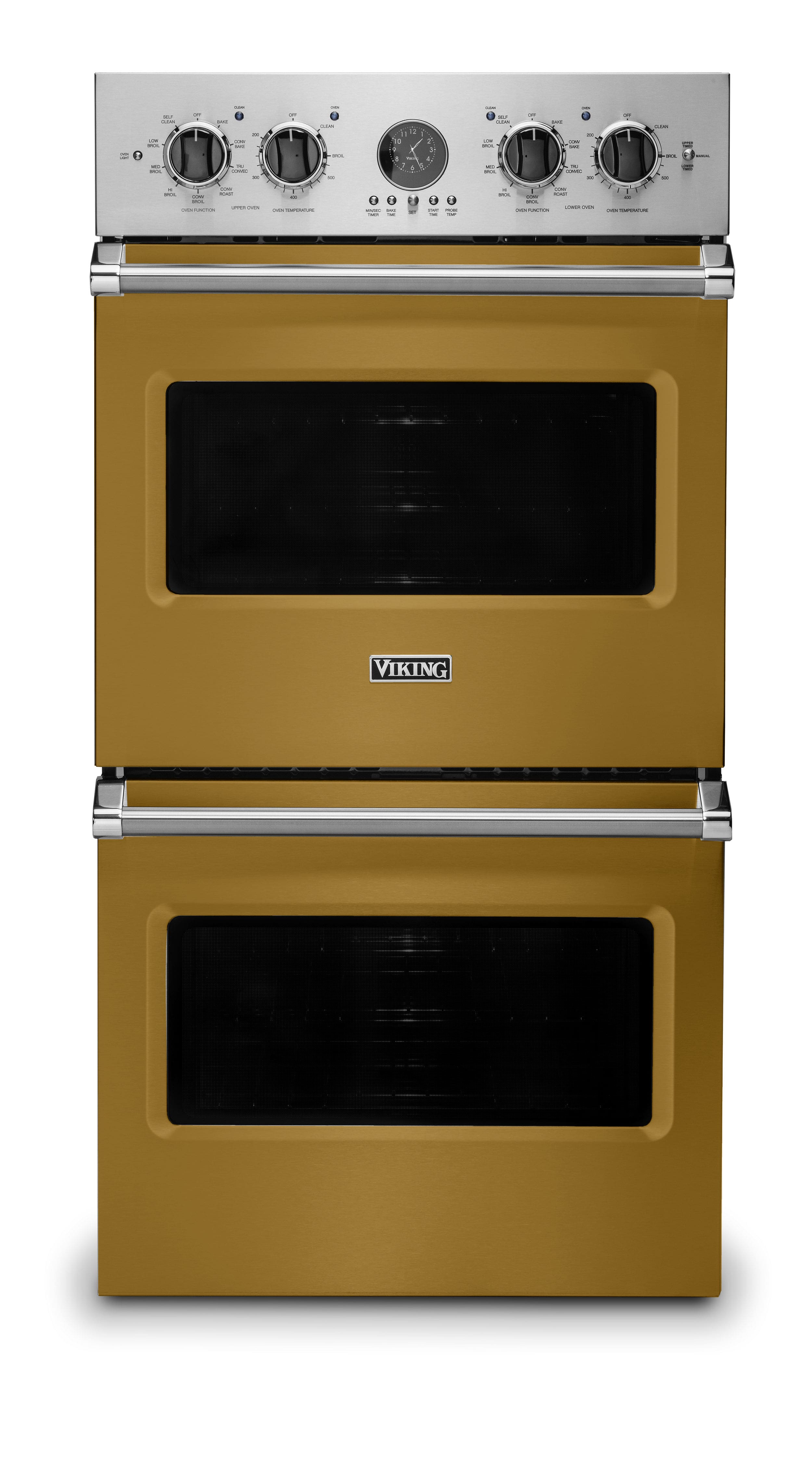 Viking - 27" Built-in Electric Double Wall Oven - Golden Hour product image