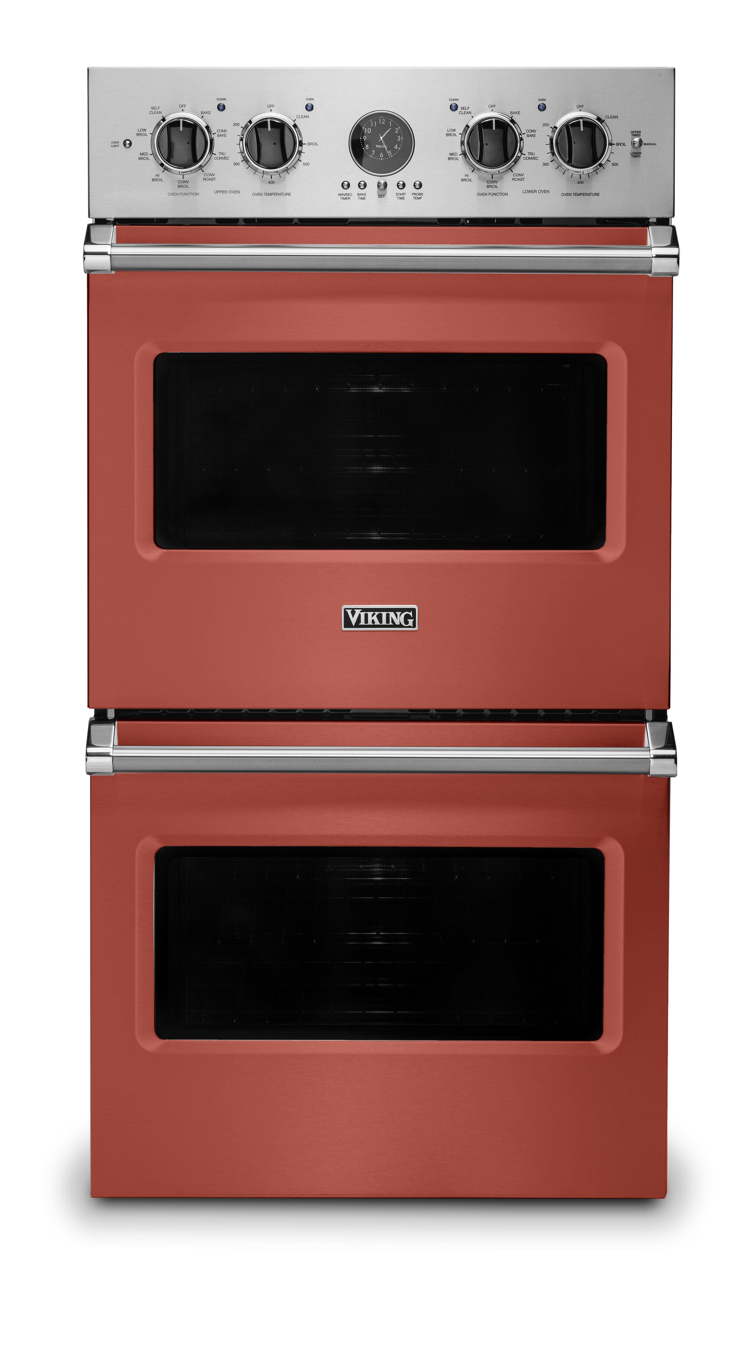 Viking - 27" Built-in Electric Double Wall Oven - Spiced Cider product image
