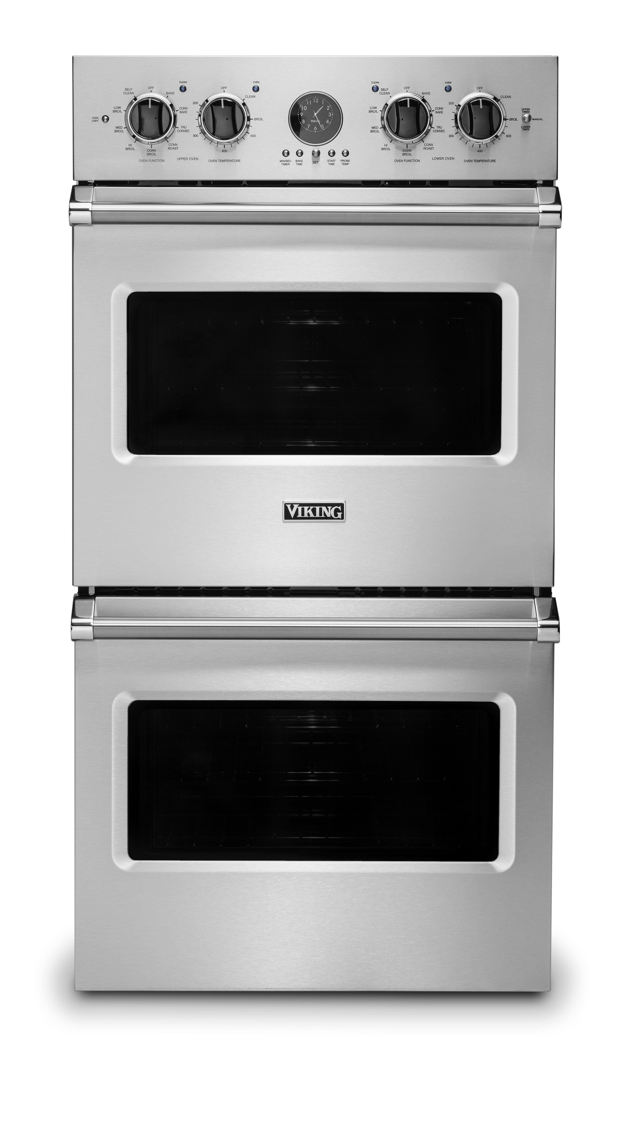Viking - 27"Premiere Electric Double Oven - Stainless Steel product image