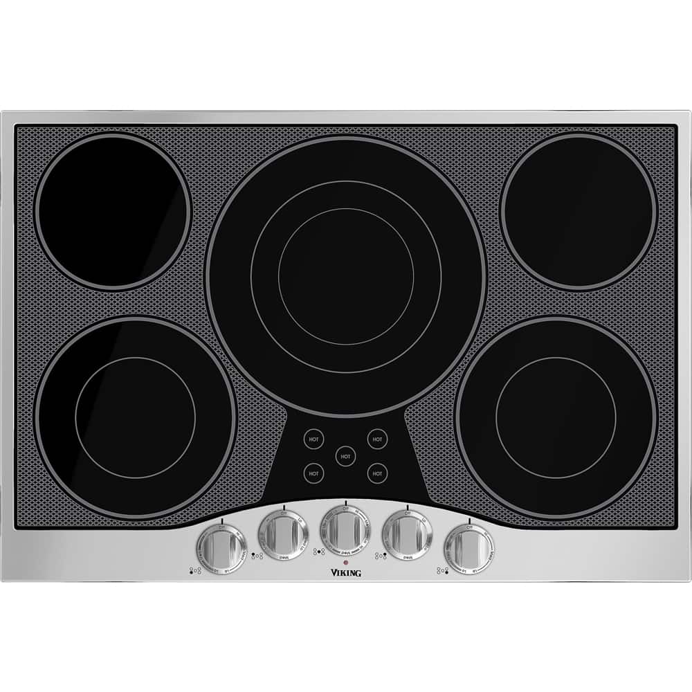 Viking - 29.9" Electric Cooktop - Stainless Steel product image