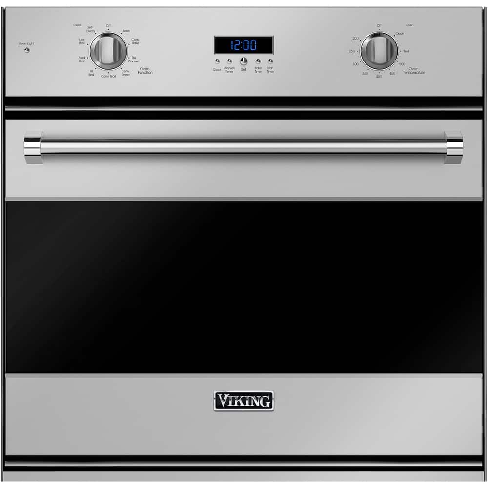 Viking - 3 Series 29.8" Built-In Single Electric Convection Wall Oven - Stainless Steel product image