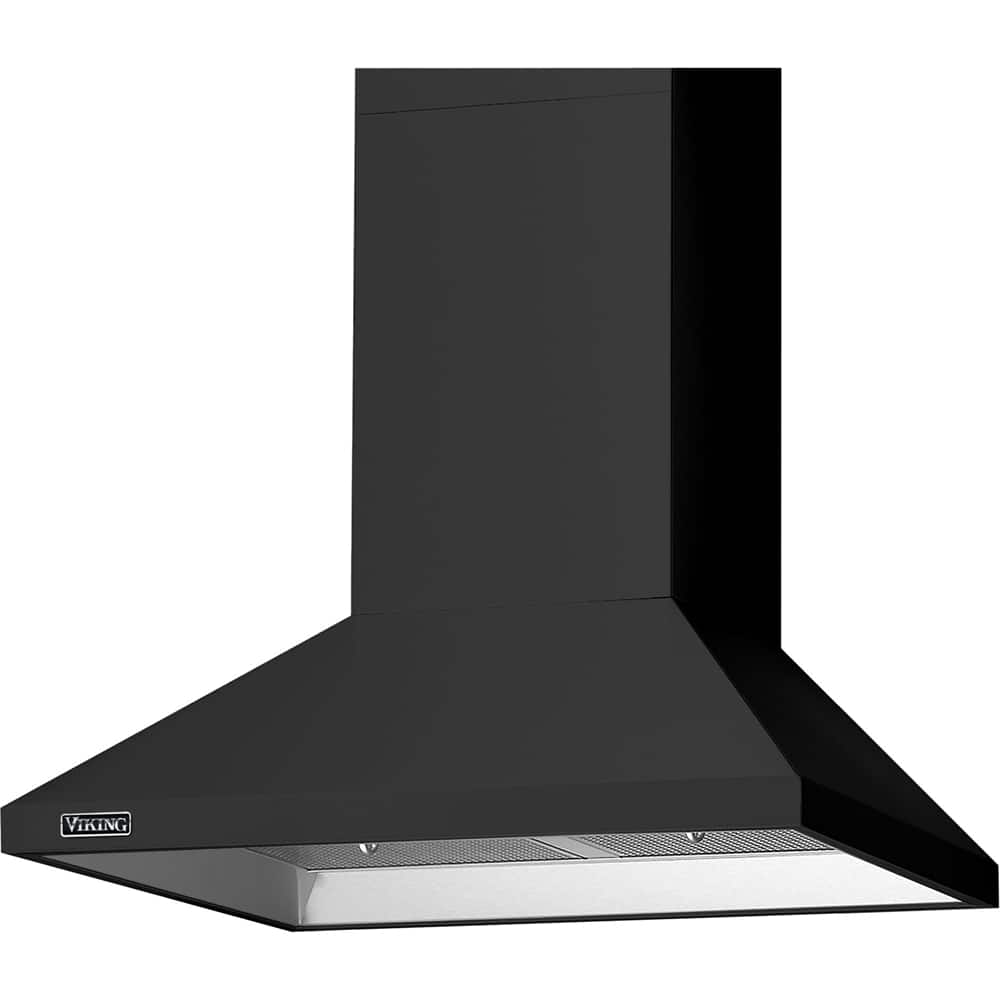 Viking 3 Series - 30 inches - Externally Vented & Recirculating - Wall Range Hood - Cast Black product image