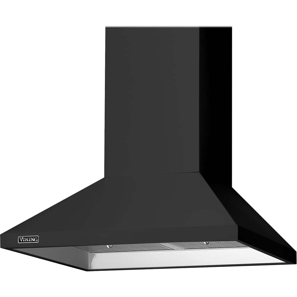 Viking 3 Series - 36 inches - Externally Vented & Recirculating - Wall Range Hood - Cast Black product image