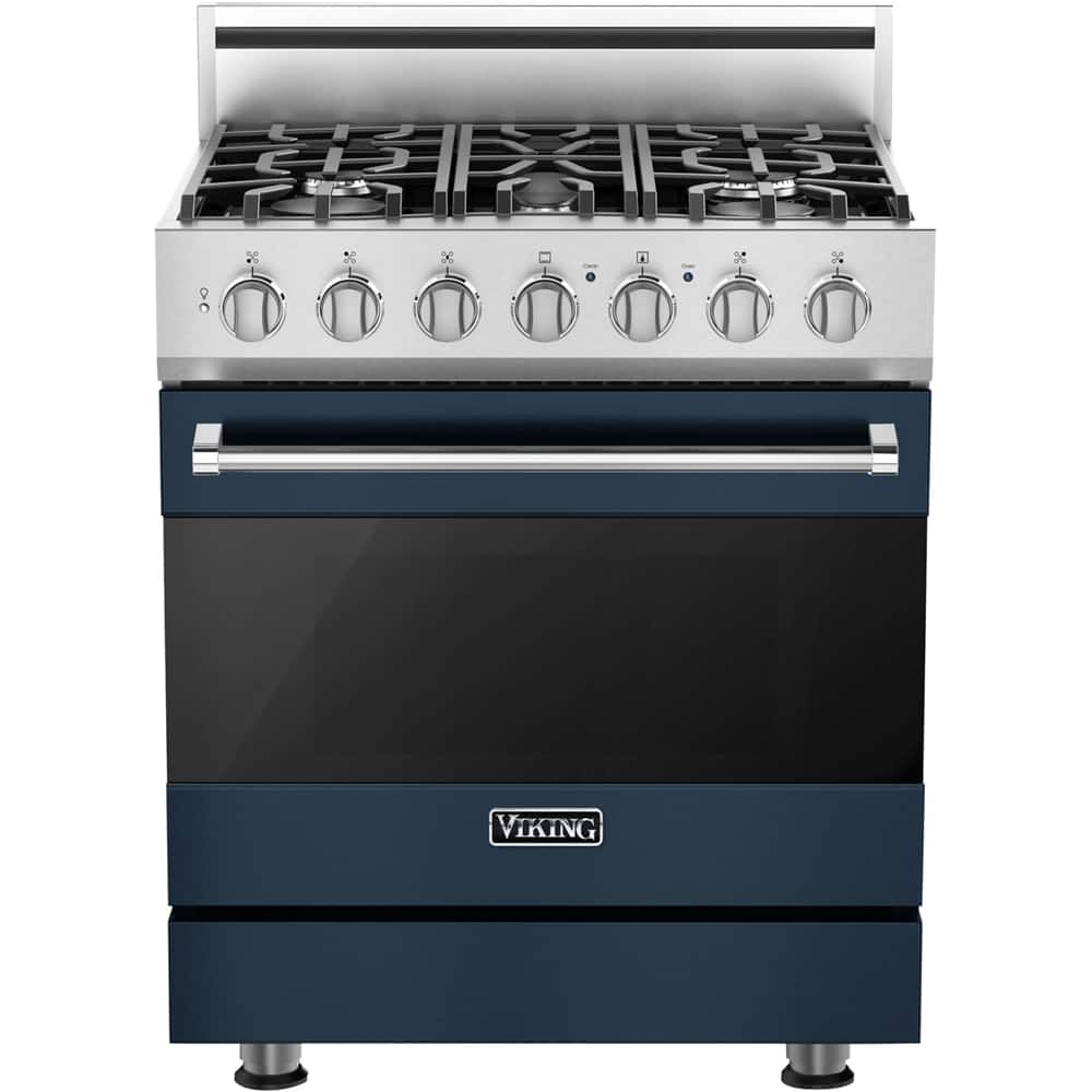 Viking - 3 Series Freestanding Gas 30" Range - Slate Blue product image
