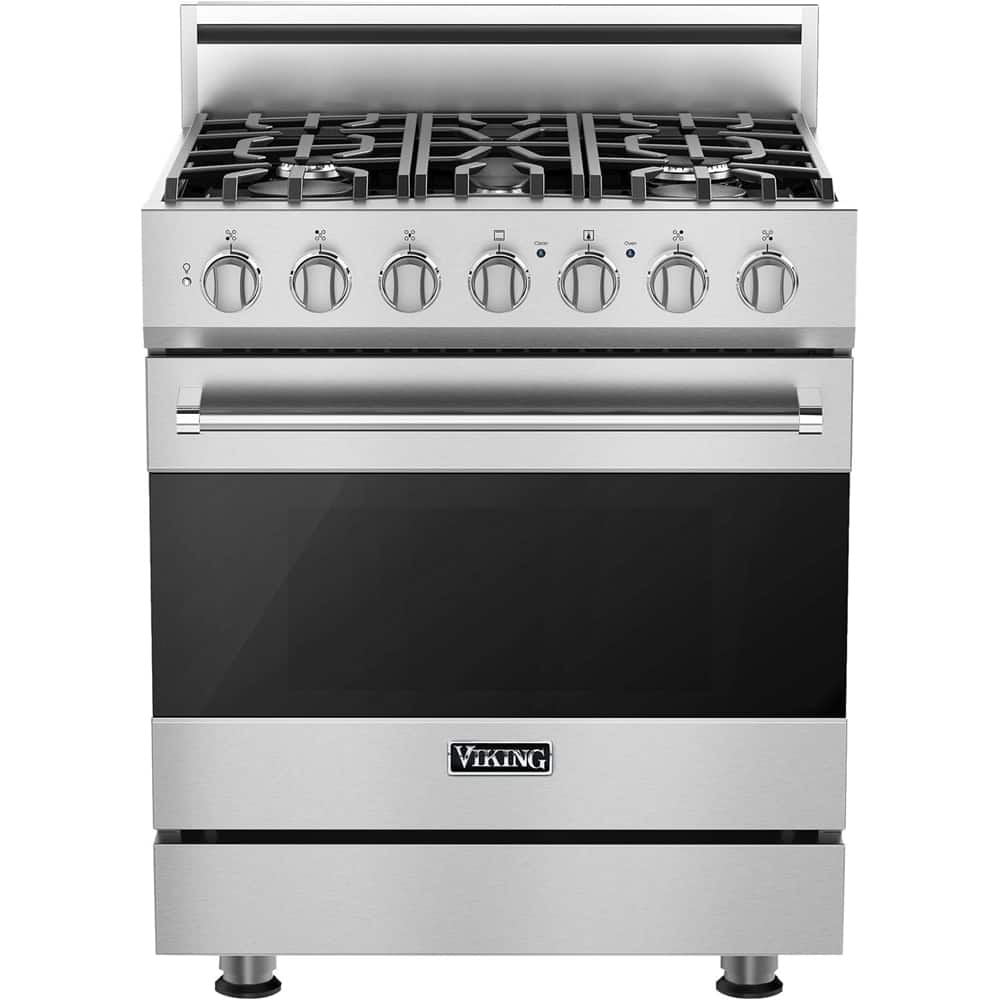 Viking - 3 Series Freestanding Gas 30" Range - Stainless Steel product image