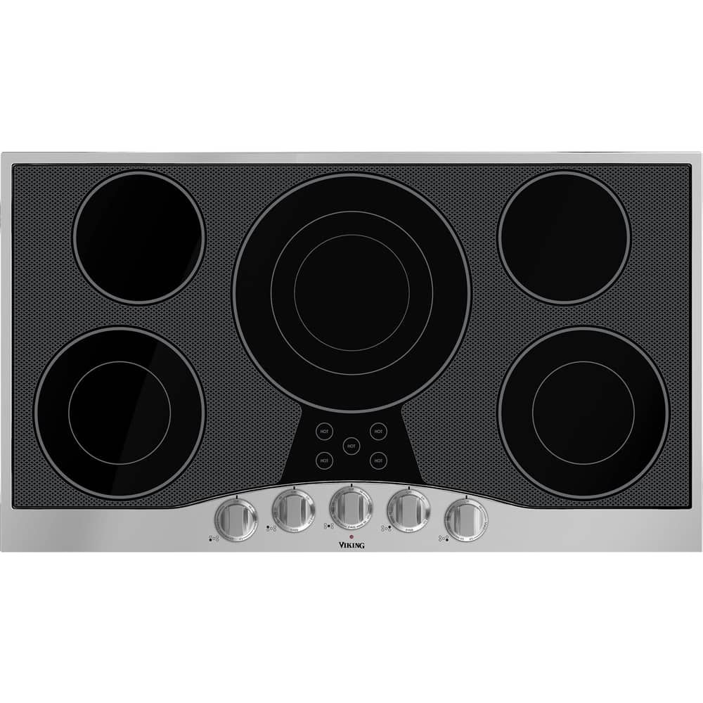 Viking - 36.2" Electric Cooktop - Stainless Steel product image