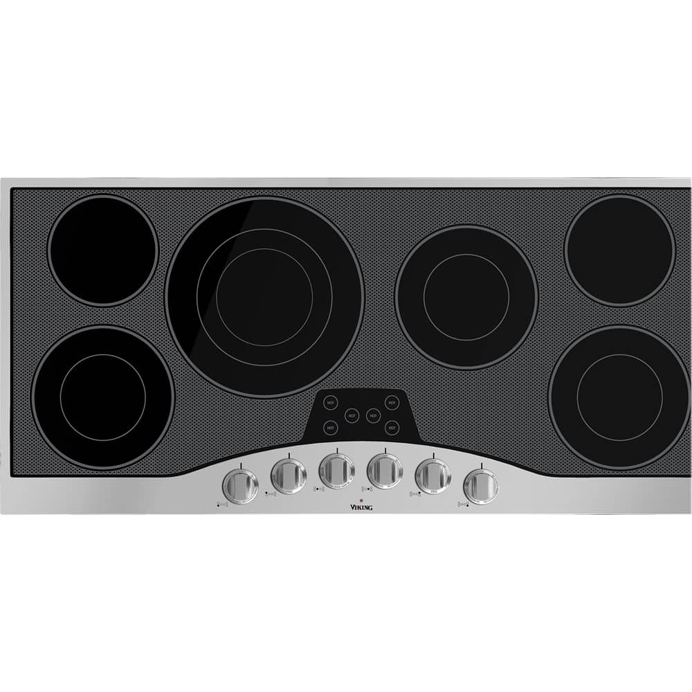 Viking - 44.9" Electric Cooktop - Stainless Steel product image