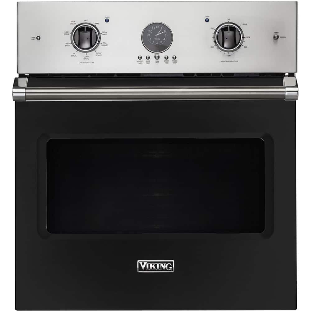 Viking - Professional 5 Series 27" Built-In Single Electric Convection Oven - Cast Black product image