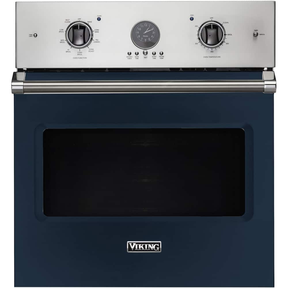 Viking - Professional 5 Series 27" Built-In Single Electric Convection Oven - Slate Blue product image