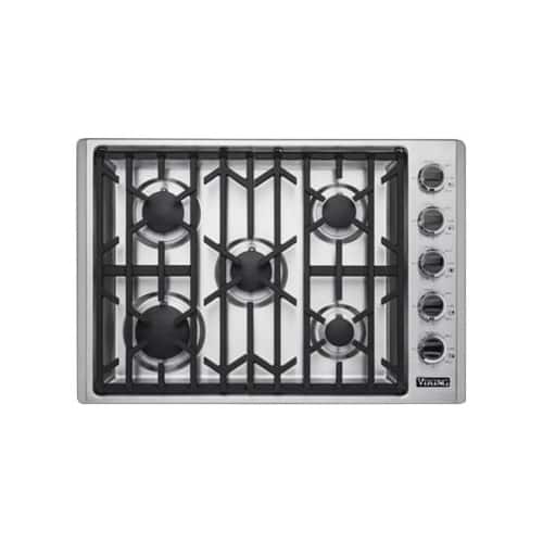 Viking - Professional 5 Series 30.7" Gas Cooktop - Stainless Steel product image