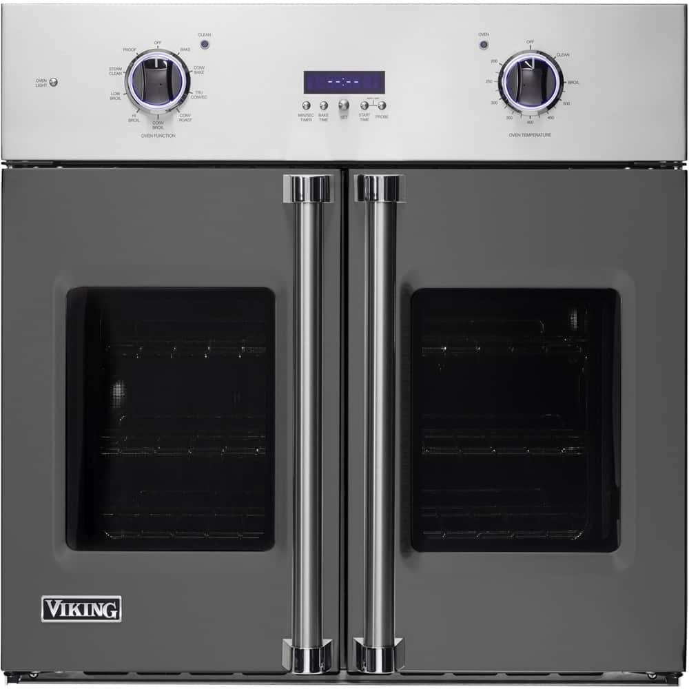 Viking - Professional 7 Series 30" Built-In Single Electric Convection Oven - Damascus Gray product image