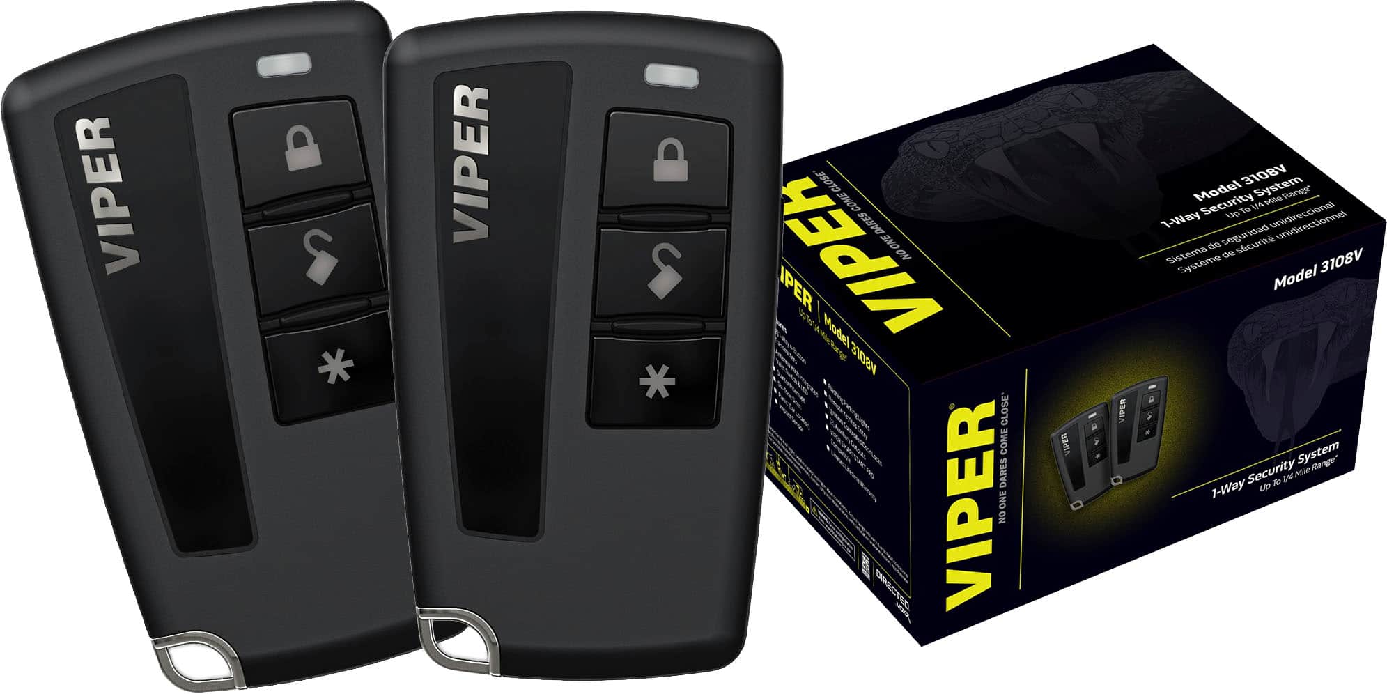 Viper - 1-Way Security System with Keyless Entry (Remote Start Not Included) - Installation Included product image