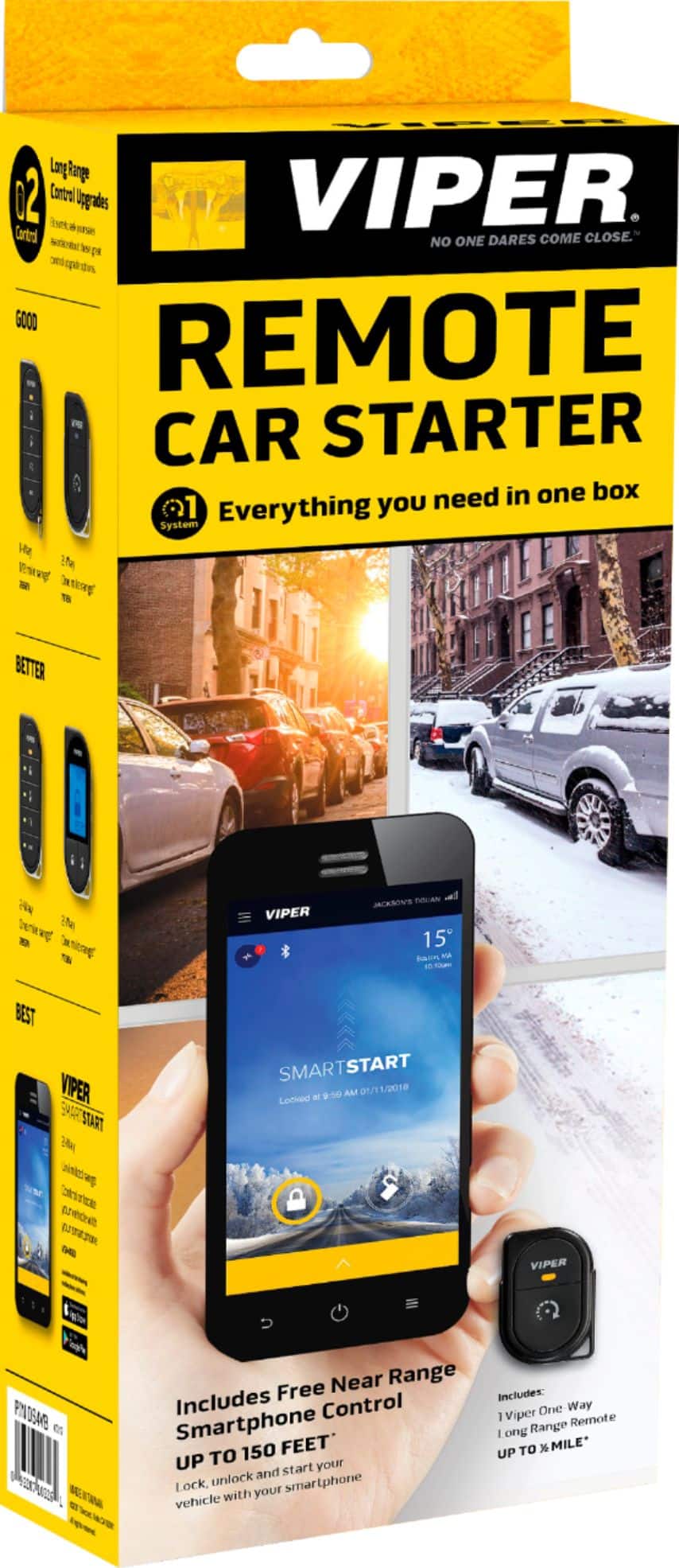 Viper - DS4VB Remote Start System - Installation Included - Black product image