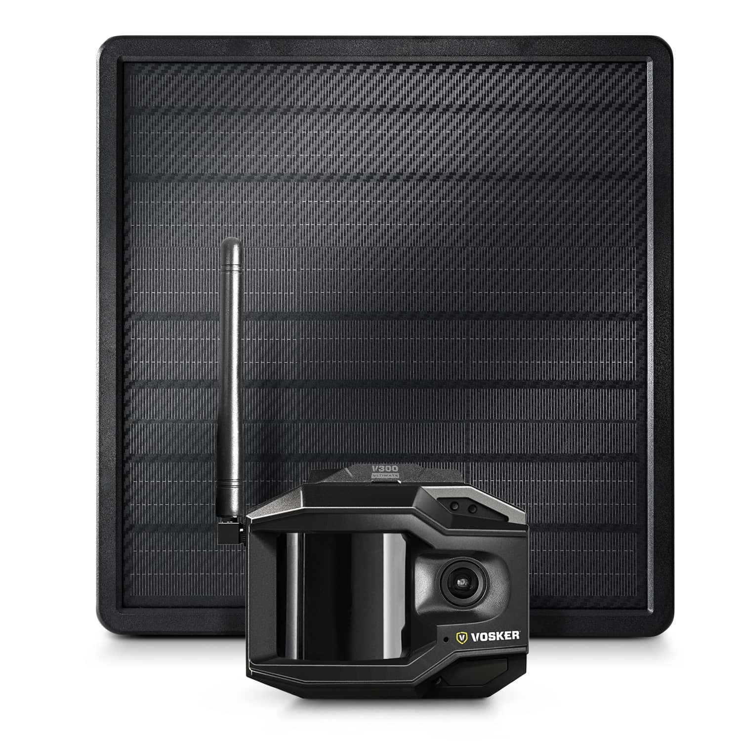 Vosker - V300 Ultimate Outdoor Wireless 1080p Security System with External Solar Panel - Black product image