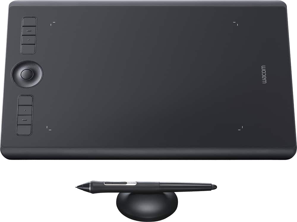 Wacom - Intuos Pro Pen Drawing Tablet (Medium) - Black product image