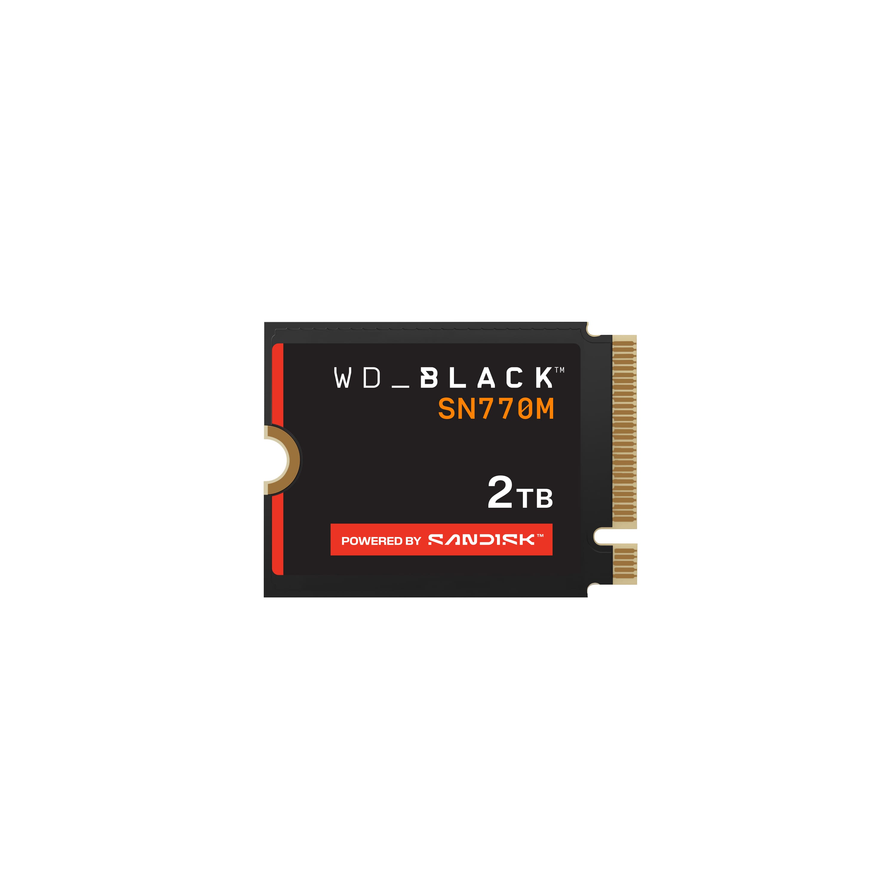 WD - BLACK SN770M 2TB Internal SSD PCIe Gen 4 x4 M.2 2230 for ROG Ally and Steam Deck product image