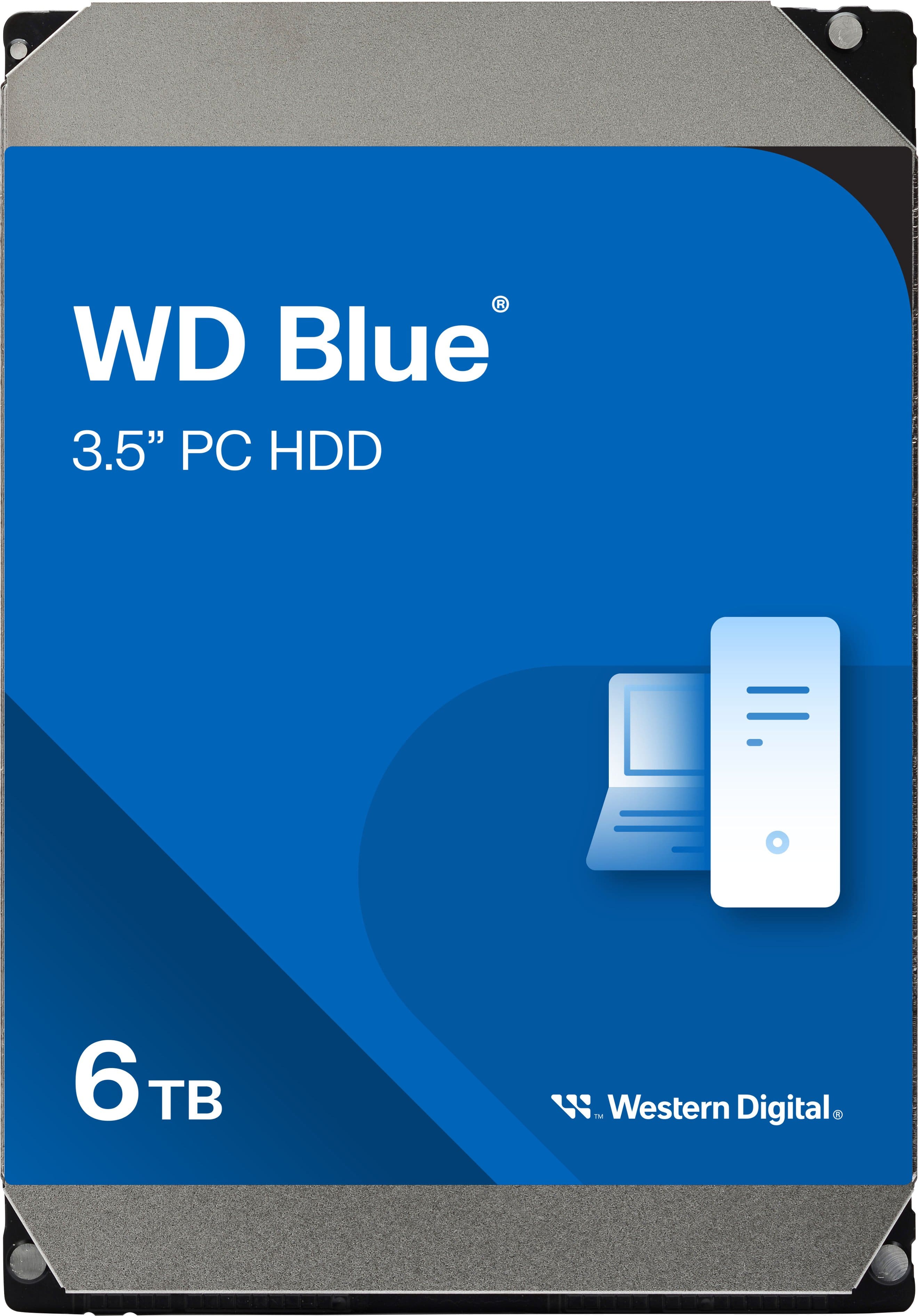 WD - Blue 6TB PC Internal Hard Drive for Desktops product image