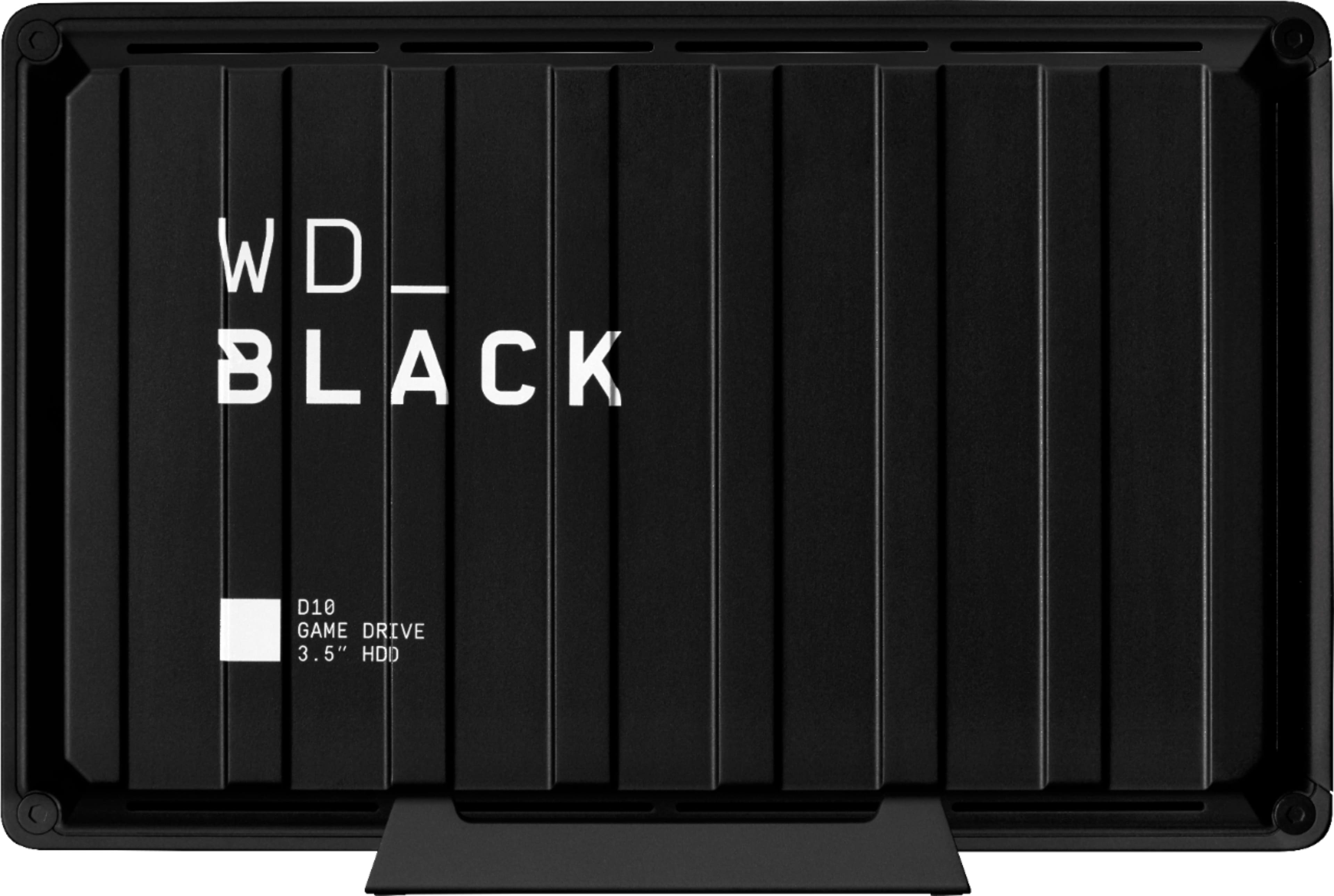 WD - D10 8TB External USB 3.2 Gen 1 Portable Hard Drive - Black product image