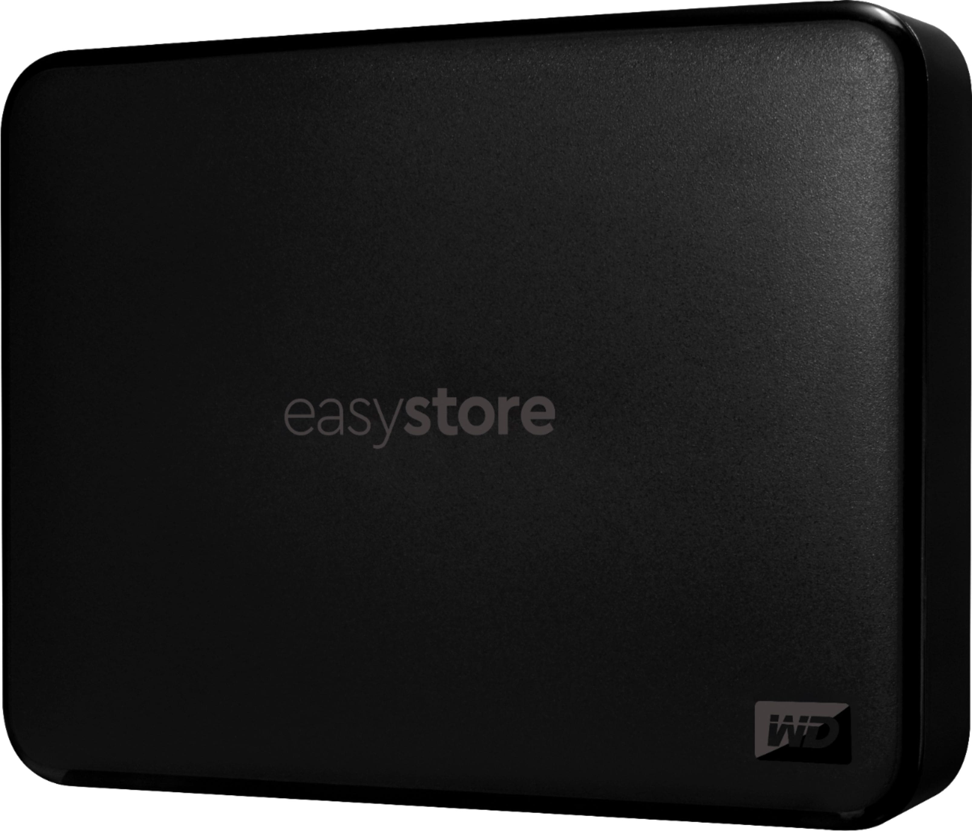 WD - Easystore 5TB External USB 3.2 Gen 1 Portable Hard Drive - Black product image