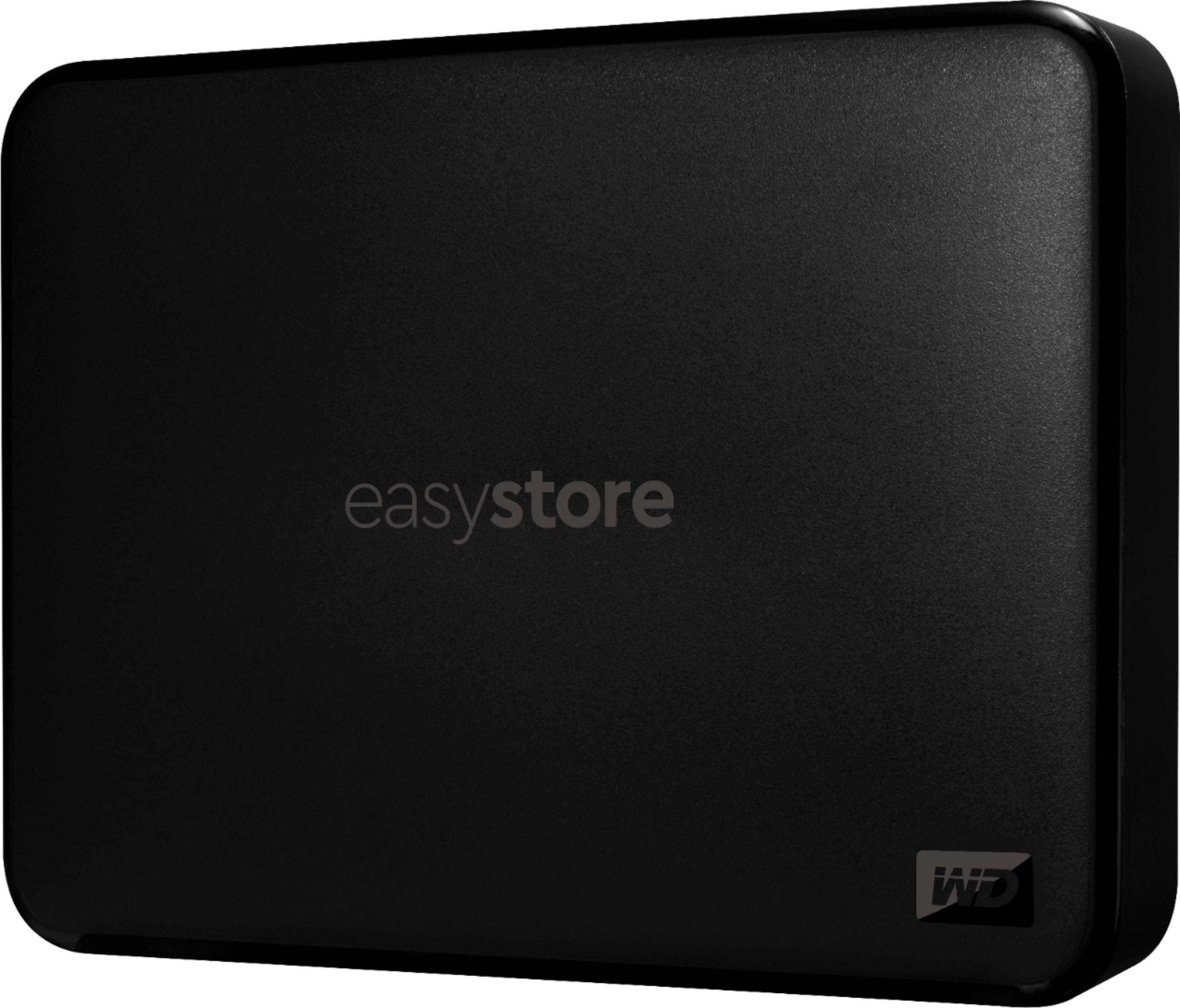 WD - Easystore 6TB External USB 3.2 Gen 1 Portable Hard Drive - Black product image