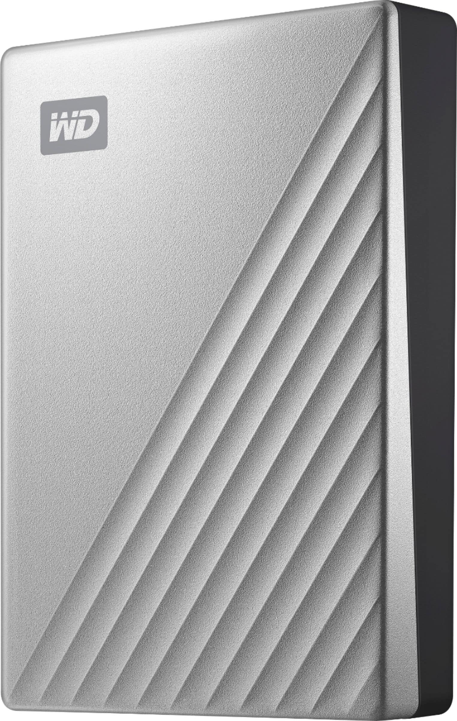 WD - My Passport Ultra for Mac 4TB External USB 3.0 Portable Hard Drive - Silver product image