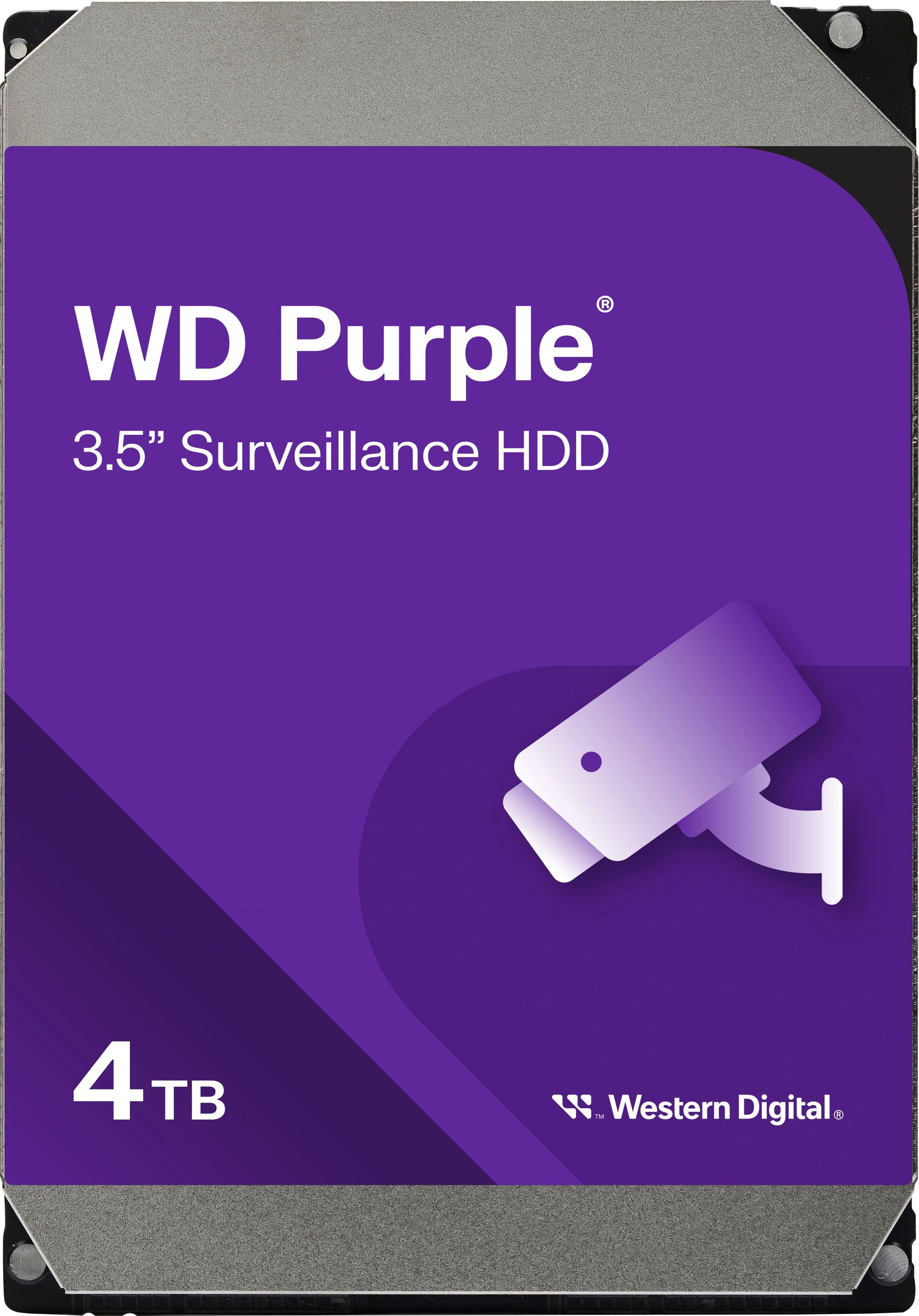 WD - Purple 4TB Surveillance Internal Hard Drive product image
