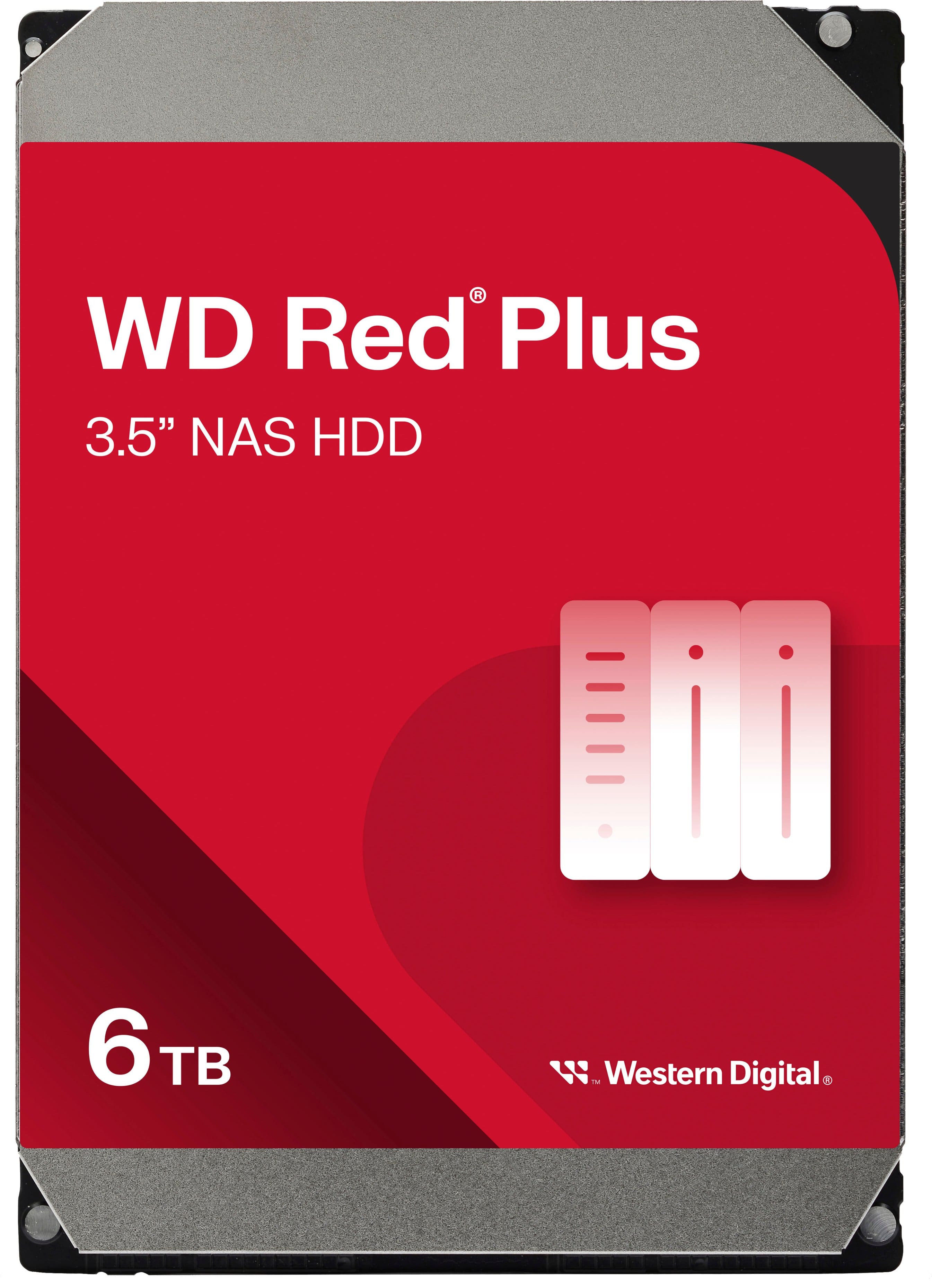WD - Red Plus 6TB NAS Internal Hard Drive product image