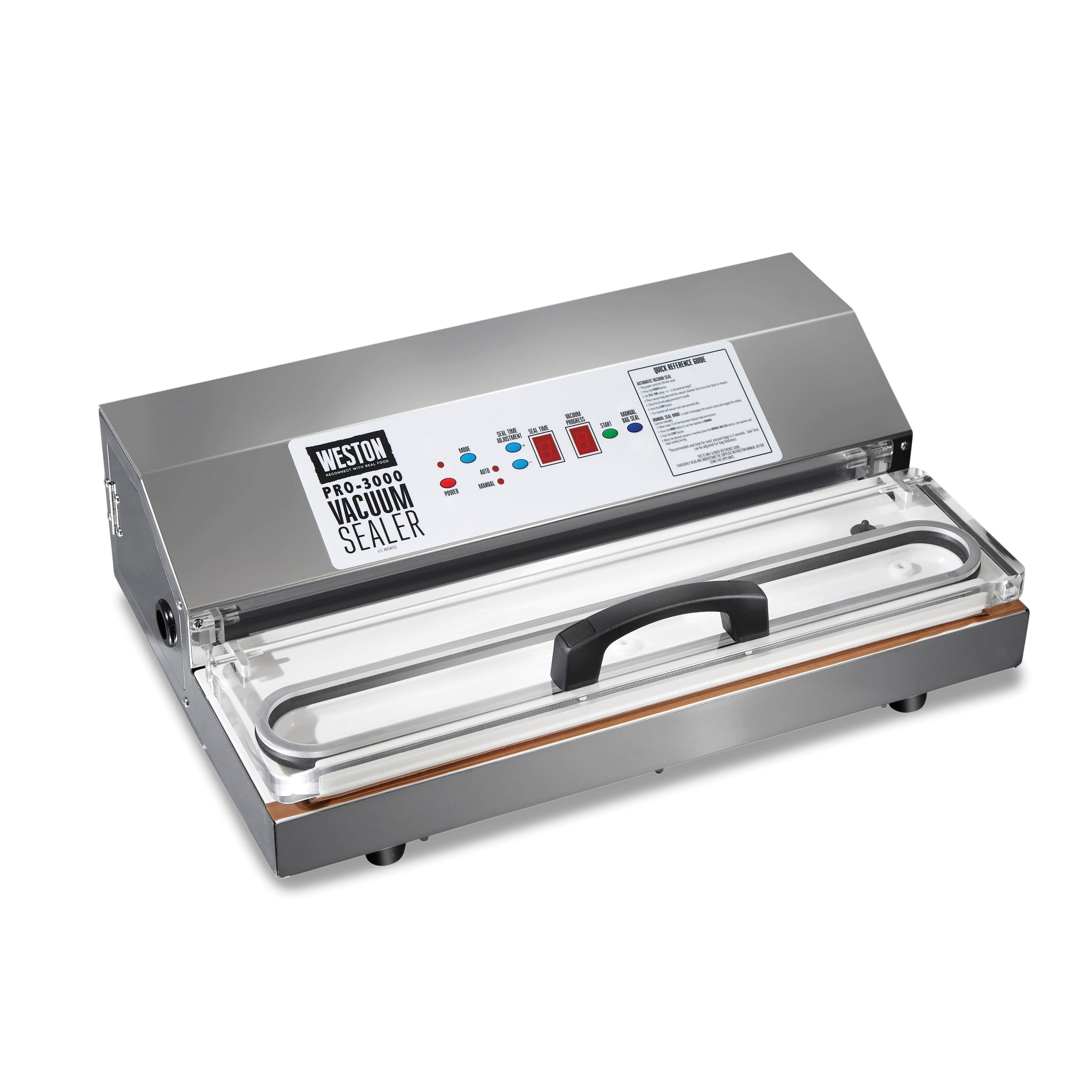 Weston - Pro 3000 Programmable Vacuum Sealer - Stainless Steel product image