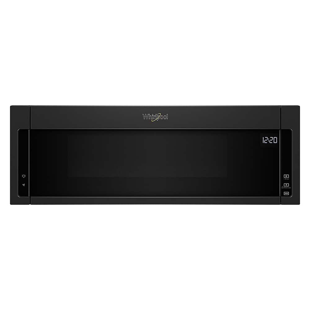 Whirlpool - 1.1 Cu. Ft. Low Profile Over-the-Range Microwave Hood Combination - Black product image