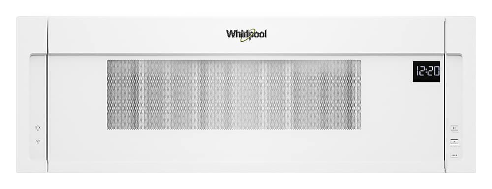 Whirlpool - 1.1 Cu. Ft. Low Profile Over-the-Range Microwave Hood Combination - White product image