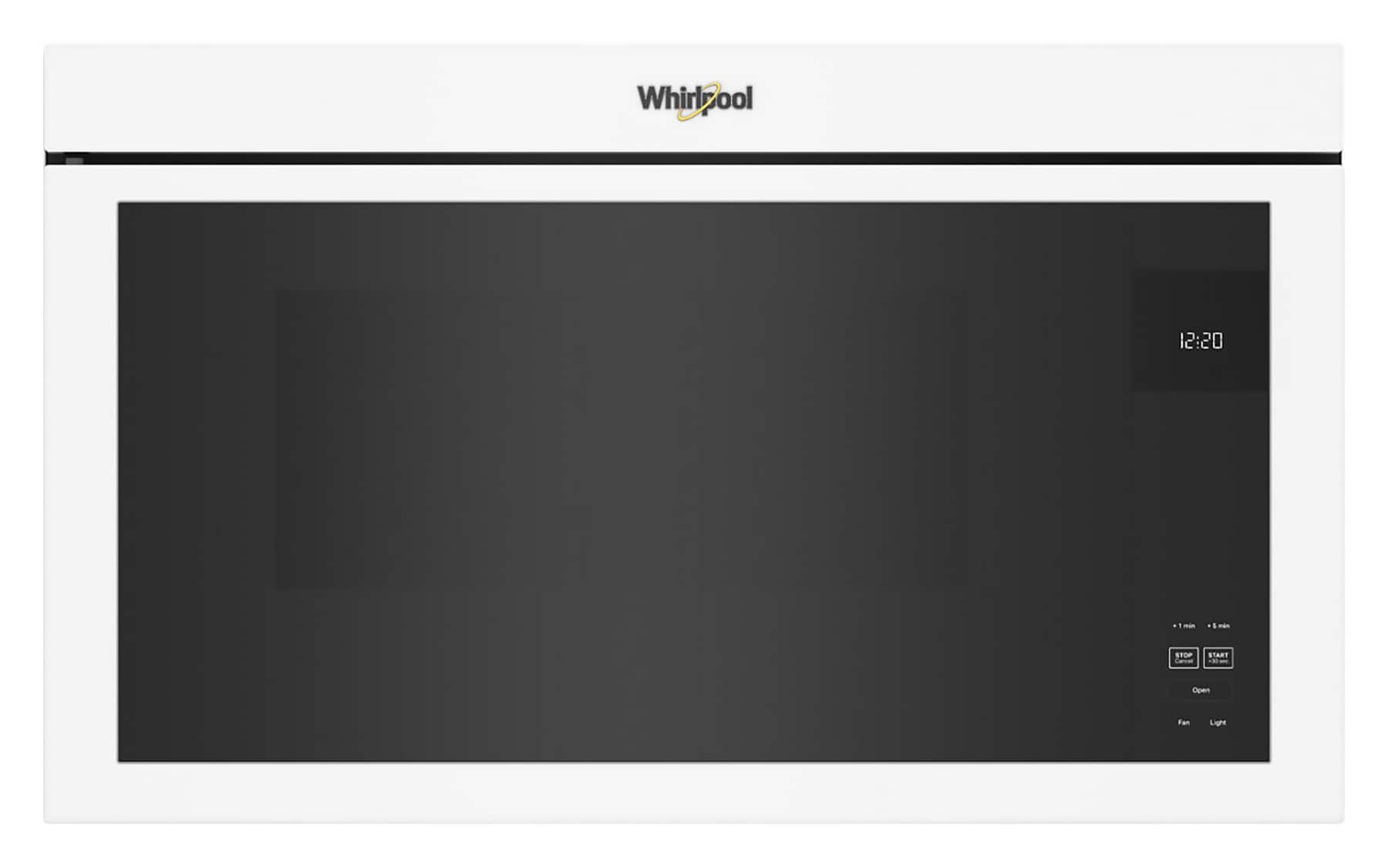 Whirlpool - 1.1 Cu. Ft. Over-the-Range Microwave with Flush Built-in Design - White product image