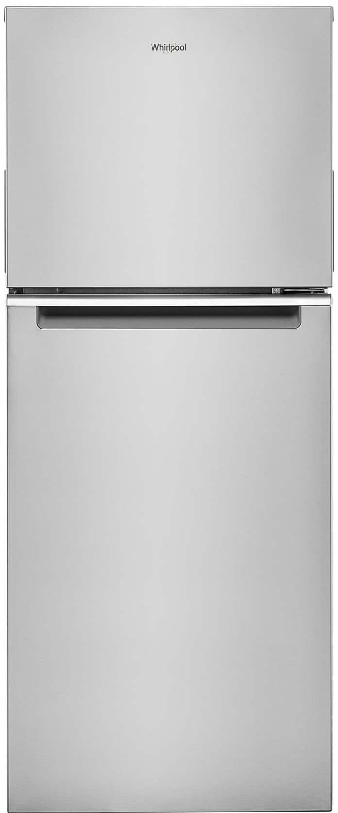 Whirlpool - 11.6 Cu. Ft. Top-Freezer Counter-Depth Refrigerator with Electronic Temperature Controls - Stainless Steel produ…