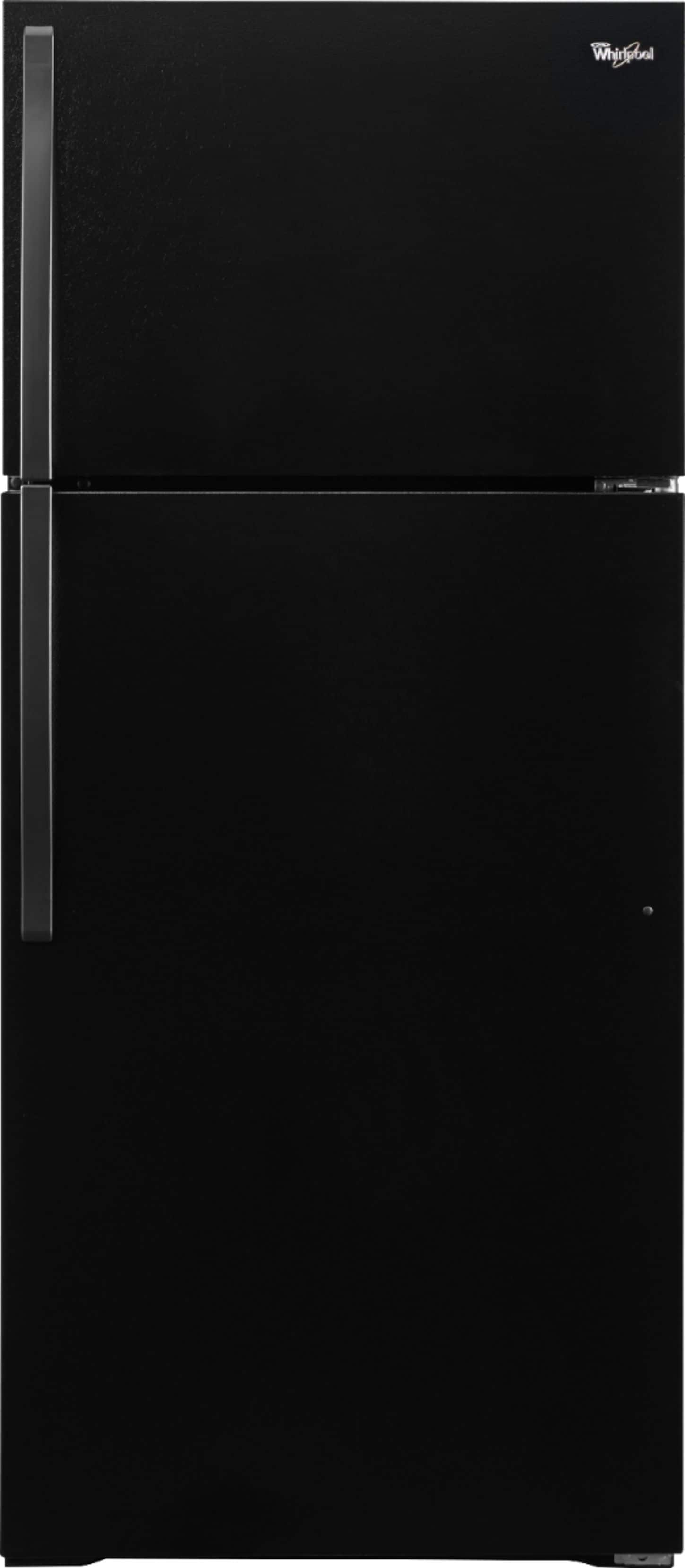Whirlpool - 14.3 Cu. Ft. Top-Freezer Refrigerator - Black product image