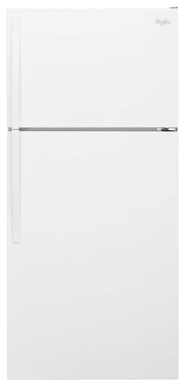 Whirlpool - 14.3 Cu. Ft. Top-Freezer Refrigerator - White product image
