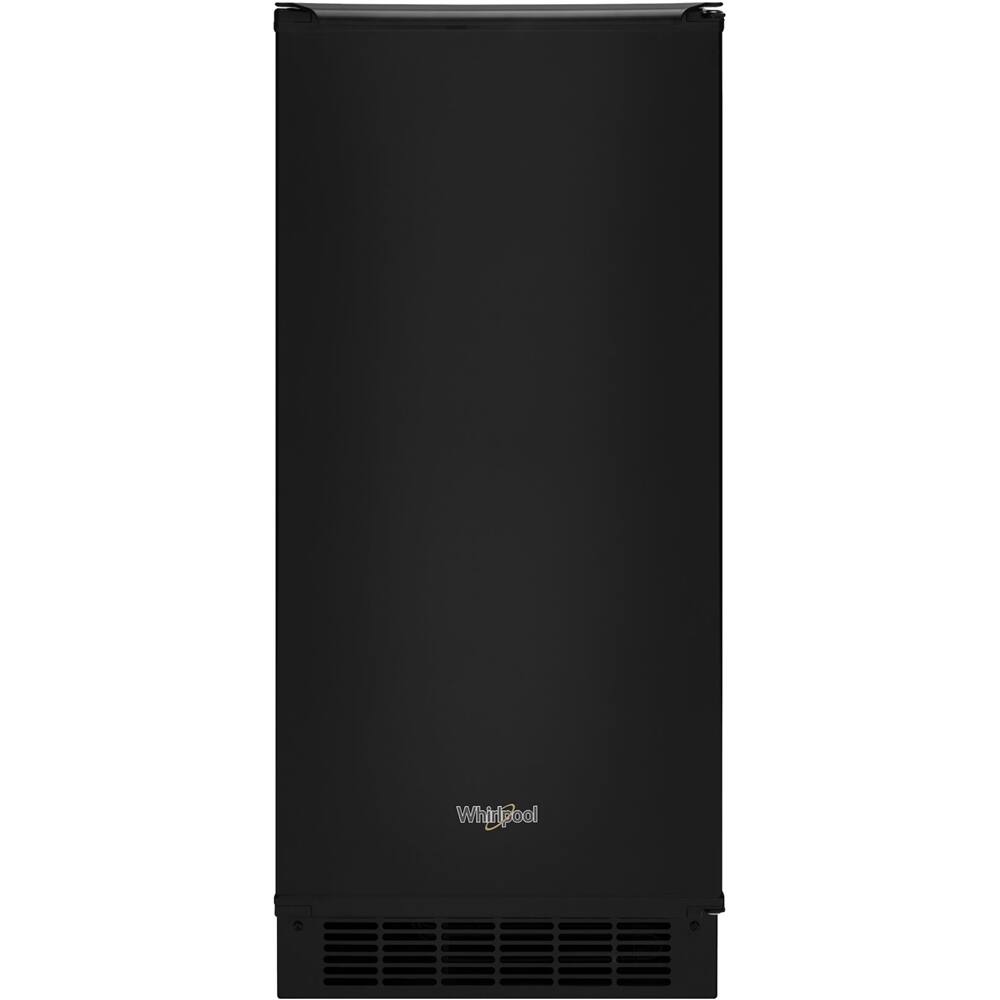 Whirlpool - 15" 29-Lb. Freestanding Icemaker - Black product image