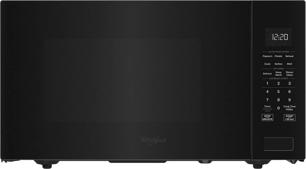 Whirlpool - 1.6 Cu. Ft. Countertop Microwave with Sensor Cooking - Black product image