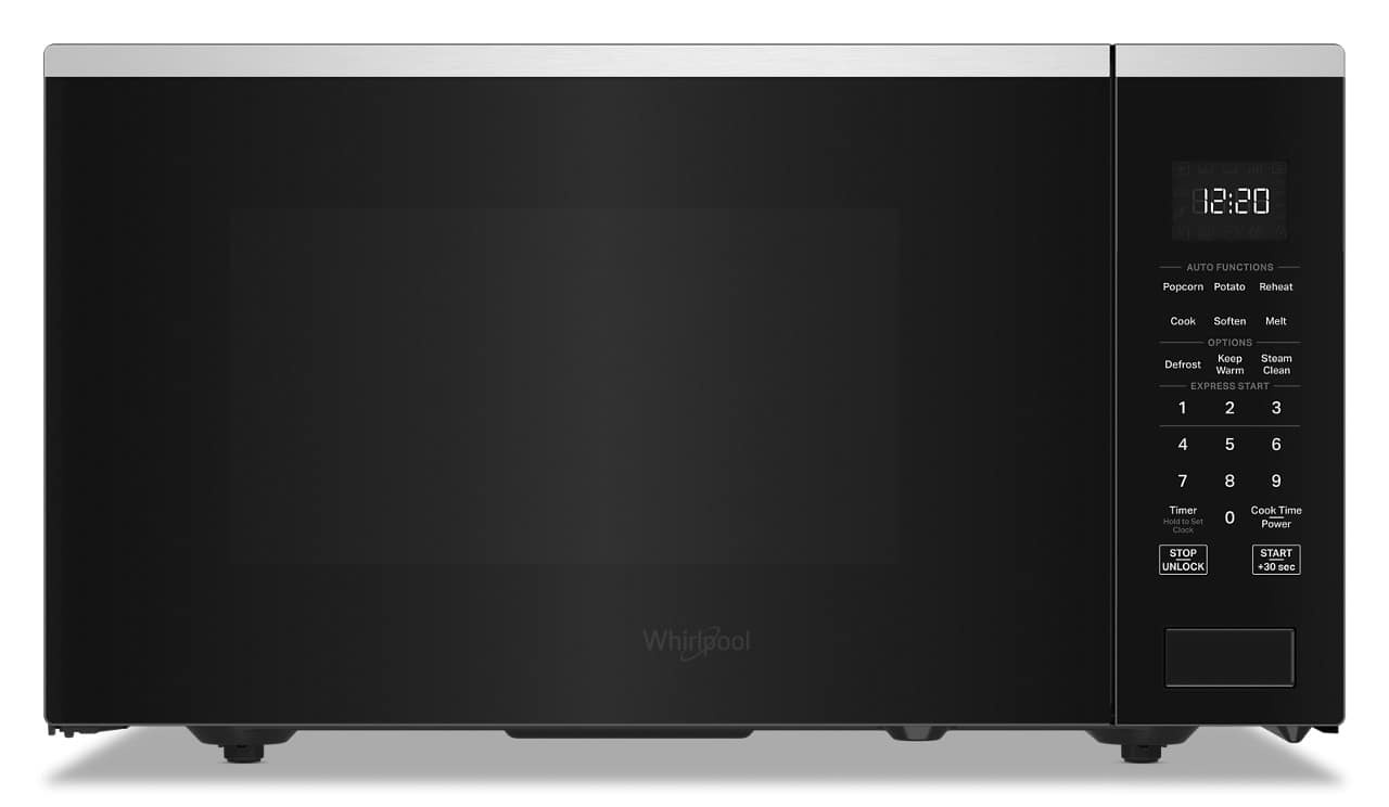 Whirlpool - 1.6 Cu. Ft. Countertop Microwave with Sensor Cooking - Stainless Steel product image