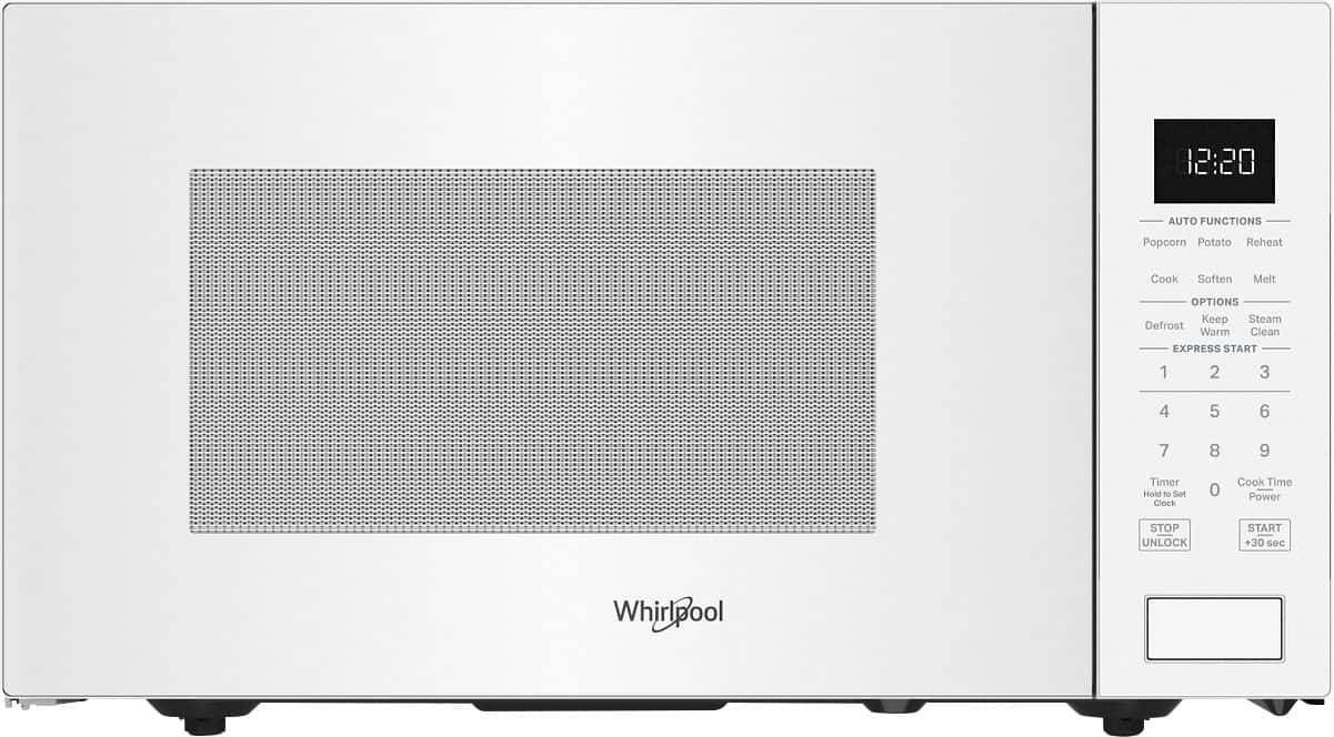 Whirlpool - 1.6 Cu. Ft. Countertop Microwave with Sensor Cooking - White product image
