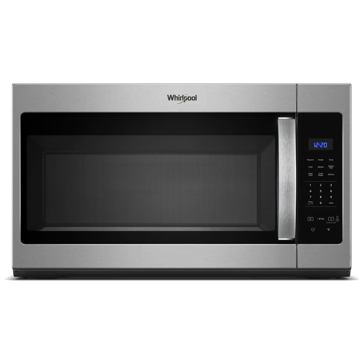 Whirlpool - 1.7 cu. ft. Microwave Hood Combination with Electronic Touch Controls - Stainless Steel product image