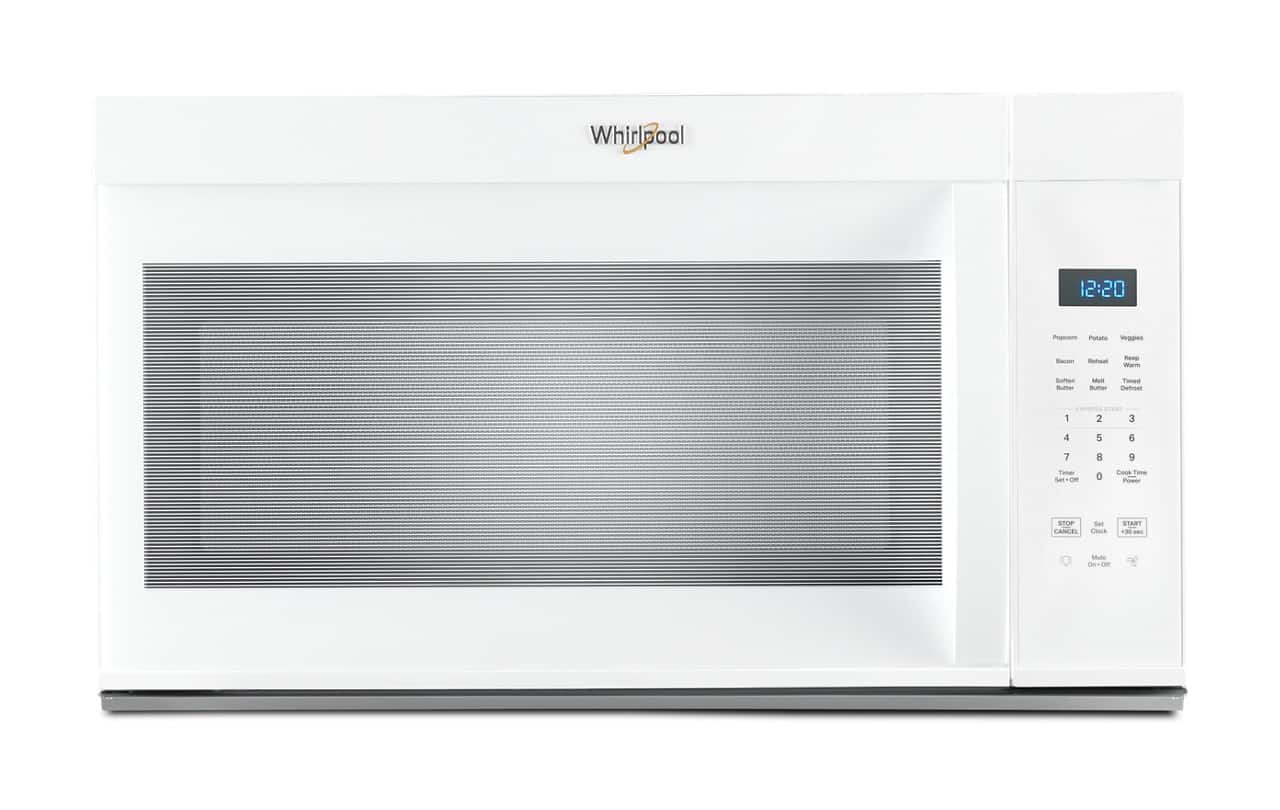 Whirlpool - 1.7 Cu. Ft. Over-the-Range Microwave with 1000-Watts Cooking Power - White product image