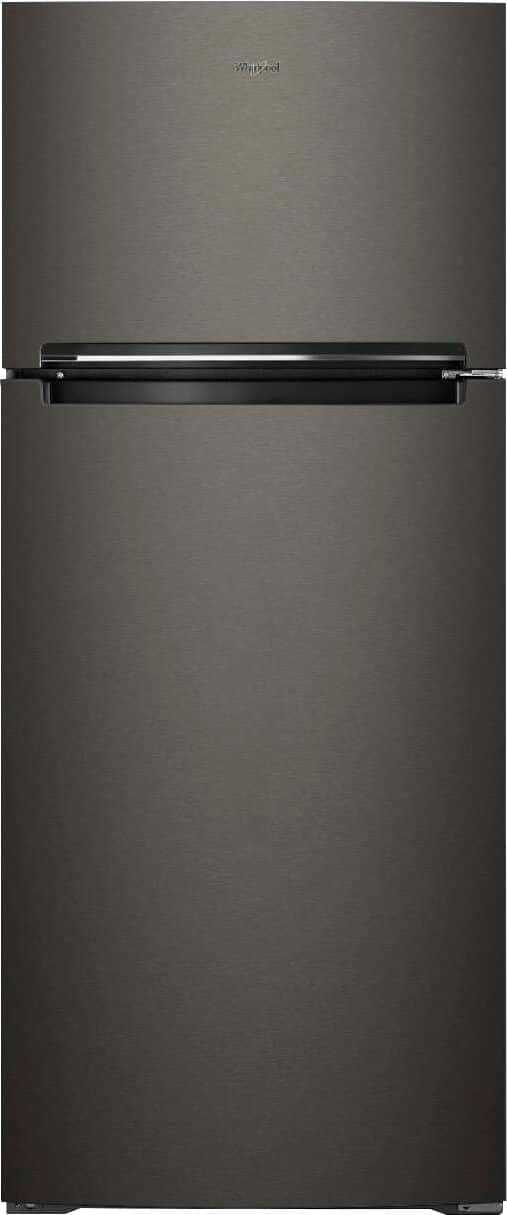 Whirlpool - 17.7 Cu. Ft. Top Freezer Refrigerator - Black Stainless Steel product image