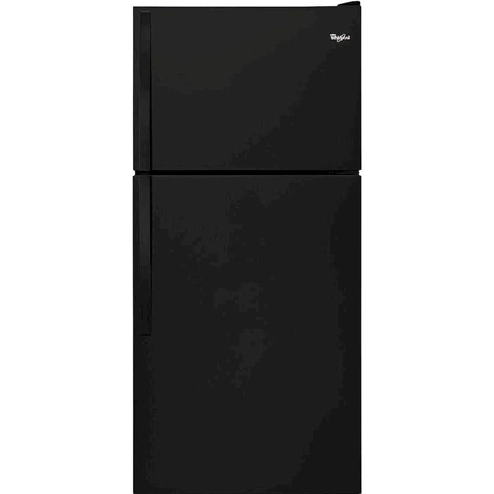 Whirlpool - 18.2 Cu. Ft. Top-Freezer Refrigerator - Black product image
