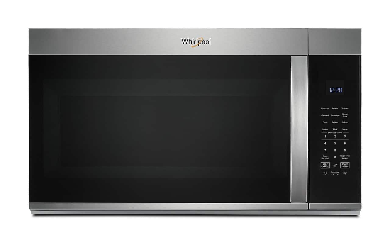 Whirlpool - 1.9 Cu. Ft. Over-the-Range Microwave with Sensor Cooking and Non-Stick Interior - Stainless Steel product image