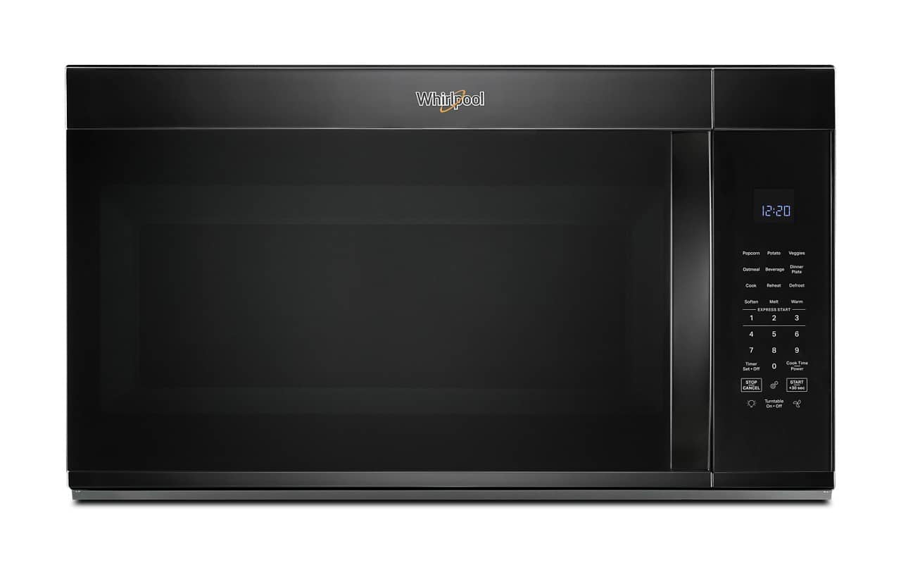 Whirlpool - 1.9 Cu. Ft. Over-the-Range Microwave with Sensor Cooking - Black product image