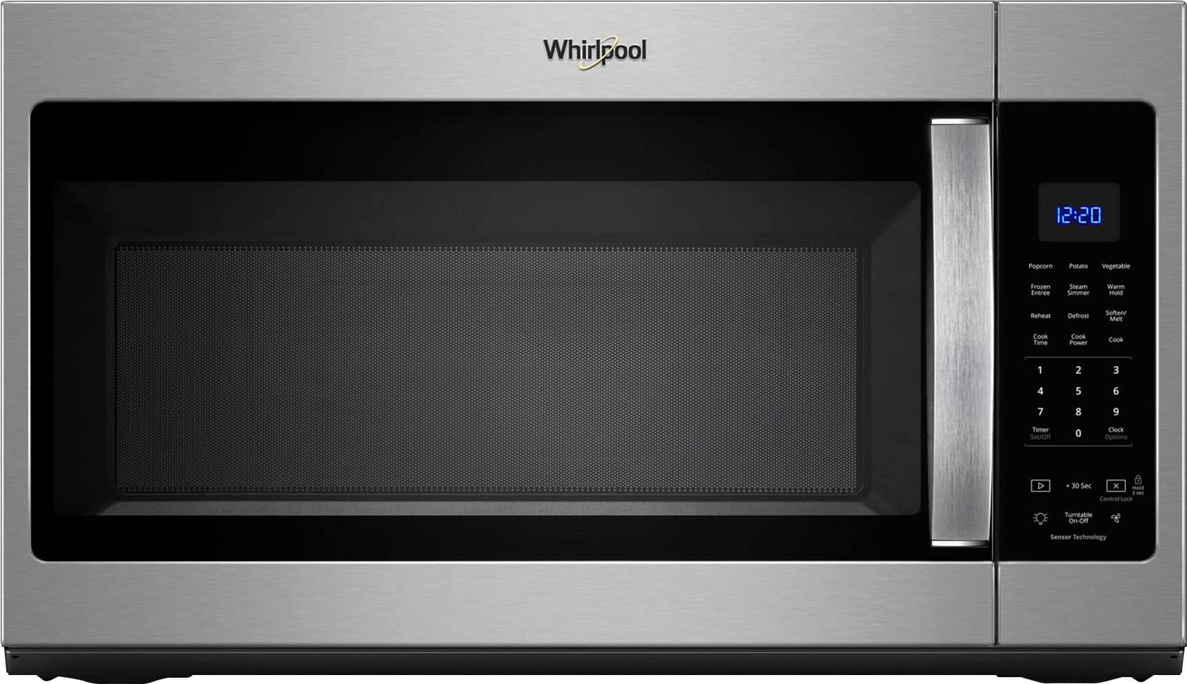Whirlpool - 1.9 Cu. Ft. Over-the-Range Microwave with Sensor Cooking - Stainless Steel product image