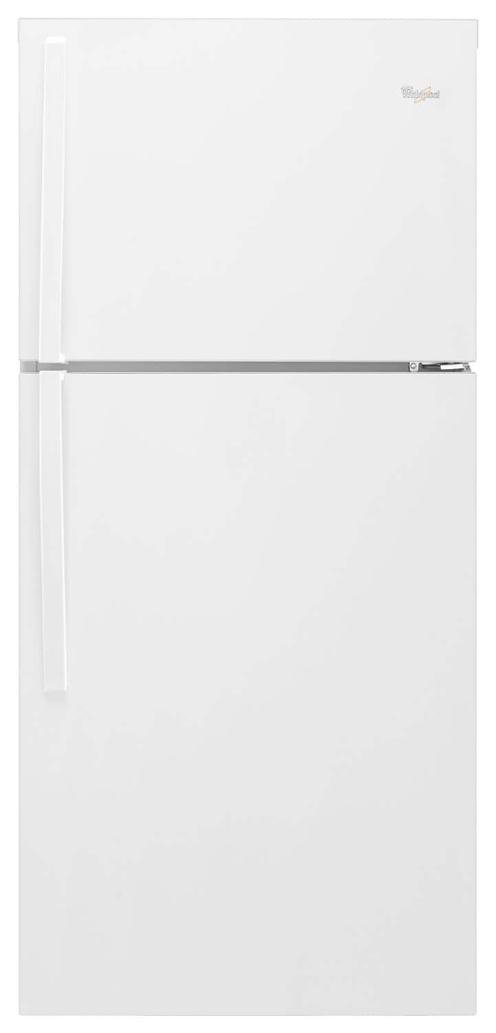 Whirlpool - 19.2 Cu. Ft. Top-Freezer Refrigerator - White product image