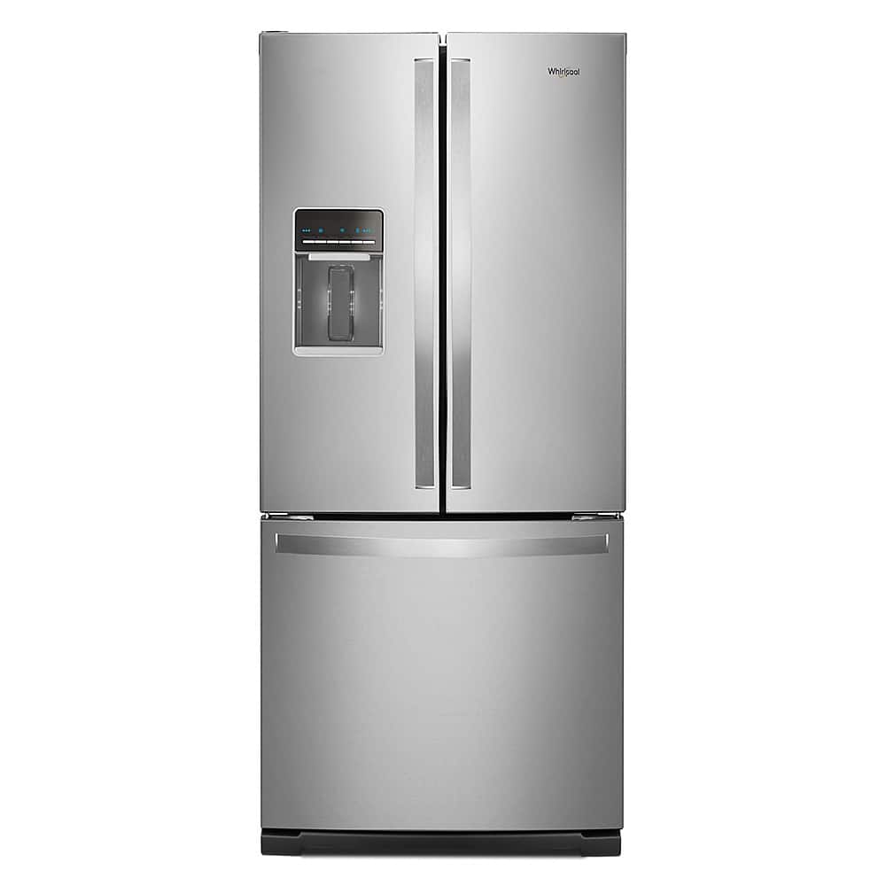 Whirlpool - 19.7 Cu. Ft. French Door Refrigerator - Stainless Steel product image