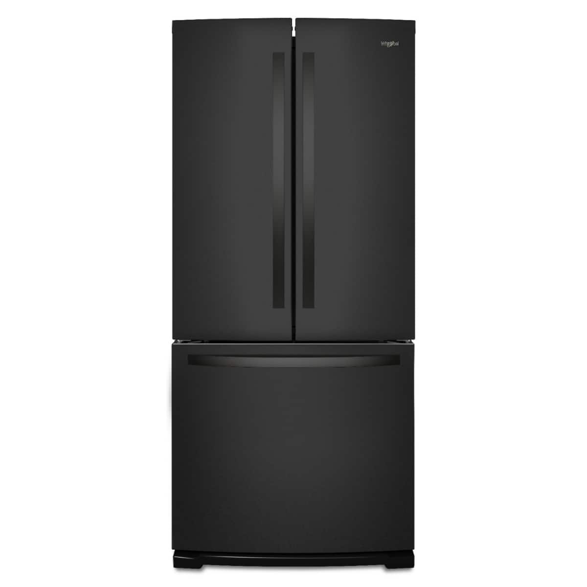 Whirlpool - 20 Cu. Ft. Wide French Door Refrigerator - Black product image
