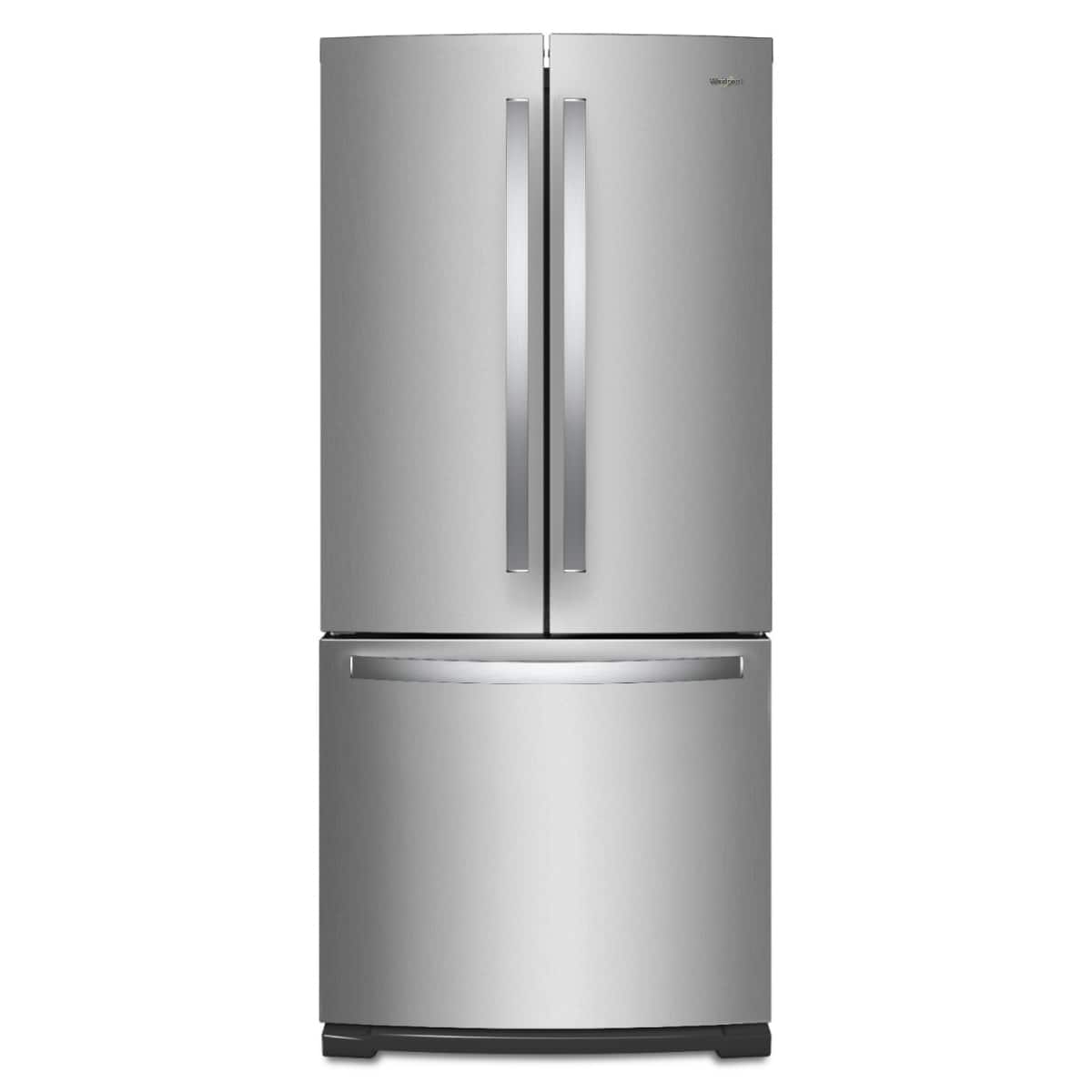 Whirlpool - 20 Cu. Ft. Wide French Door Refrigerator - Stainless Steel product image