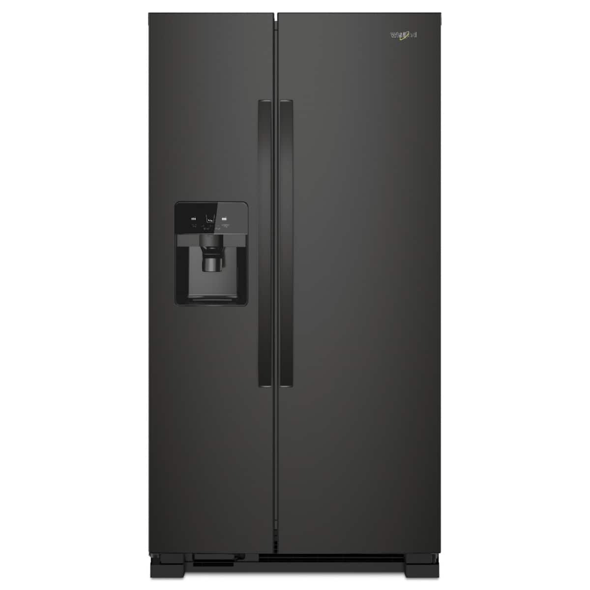 Whirlpool - 21 Cu. Ft. Side-by-Side Refrigerator with LED Interior Lighting - Black product image